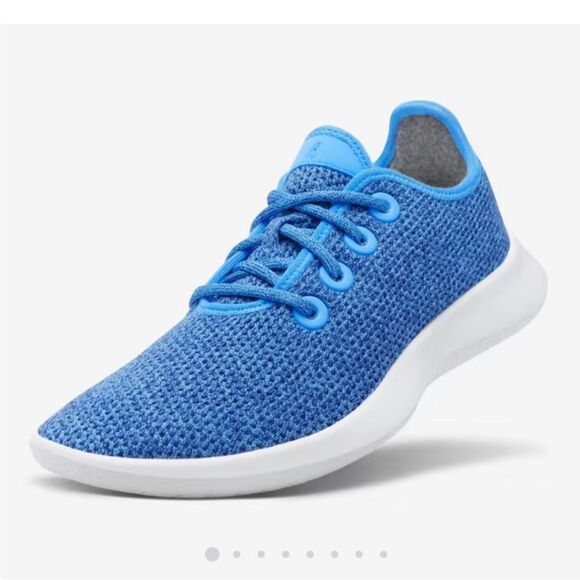 Allbirds Blue Tree Runner Sneakers Size 8 - Picture 2 of 8